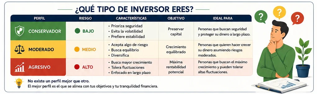 ¿que tipo de tipo de inversor eres?