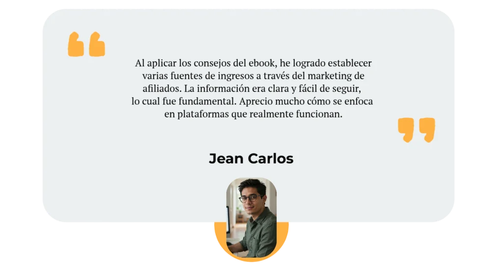 Testimonio de Carlos sobre Afiliados Pro